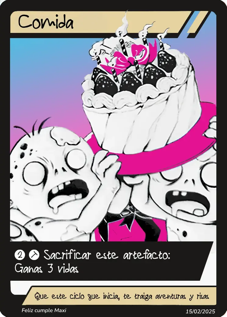Token MagicPalooza de Cumple Token Food