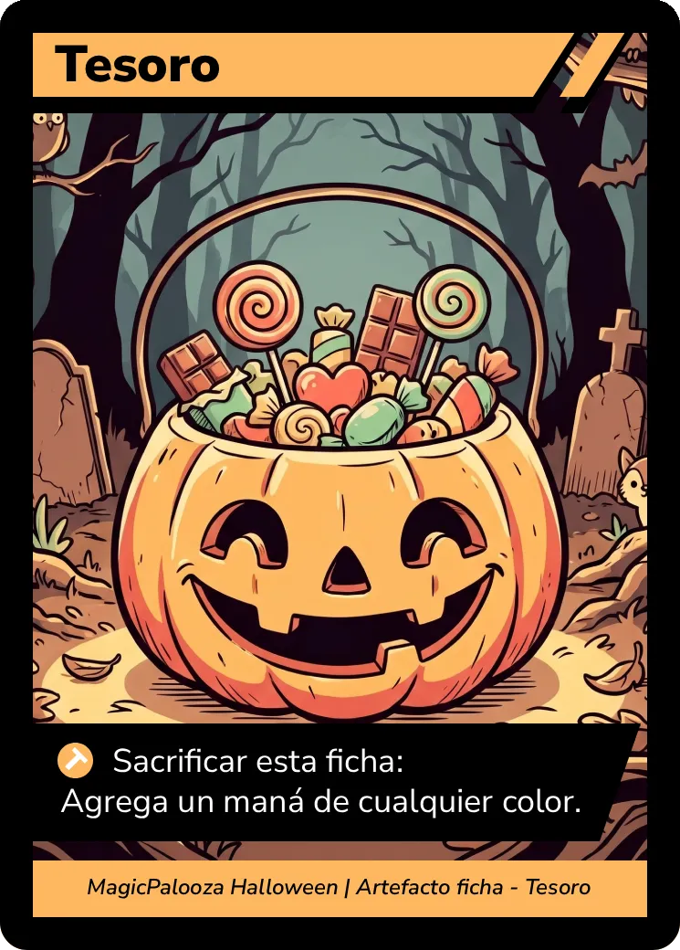 Token MagicPalooza de Halloween Token Treasure