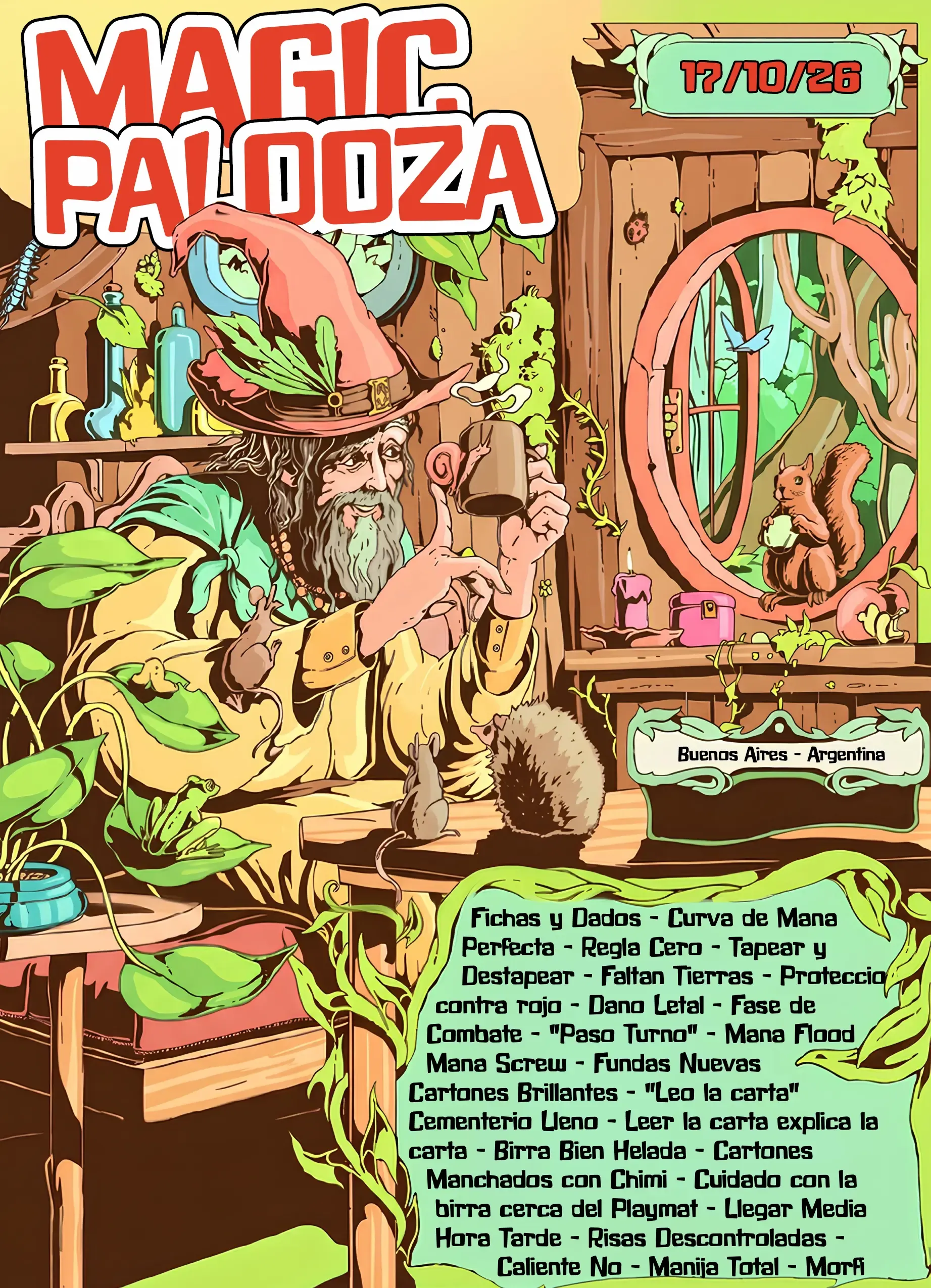 Póster de MagicPalooza Primavera 2026