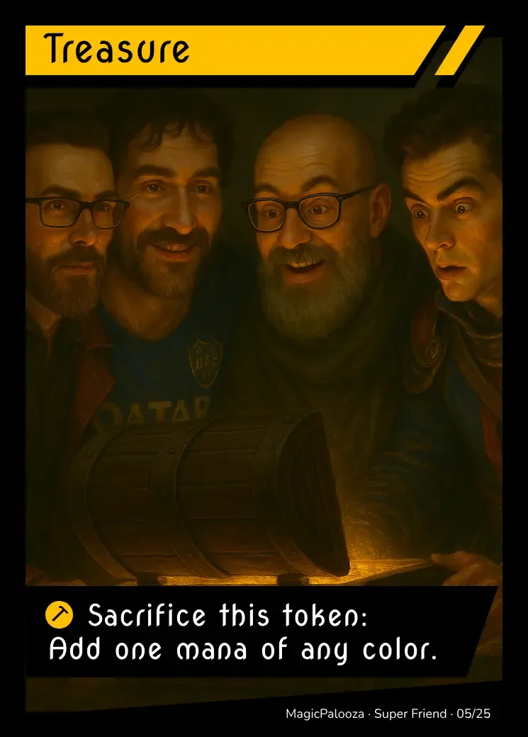Token MagicPalooza SuperFriends Token Treasure